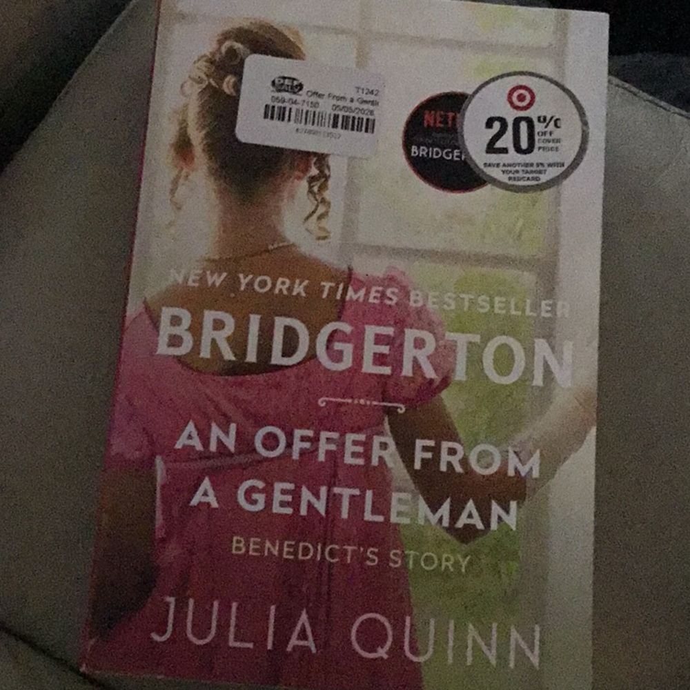 Bridgerton An Offer From A Gentleman  ~ Paperback Book ~ Benedict’s story ~ NEW